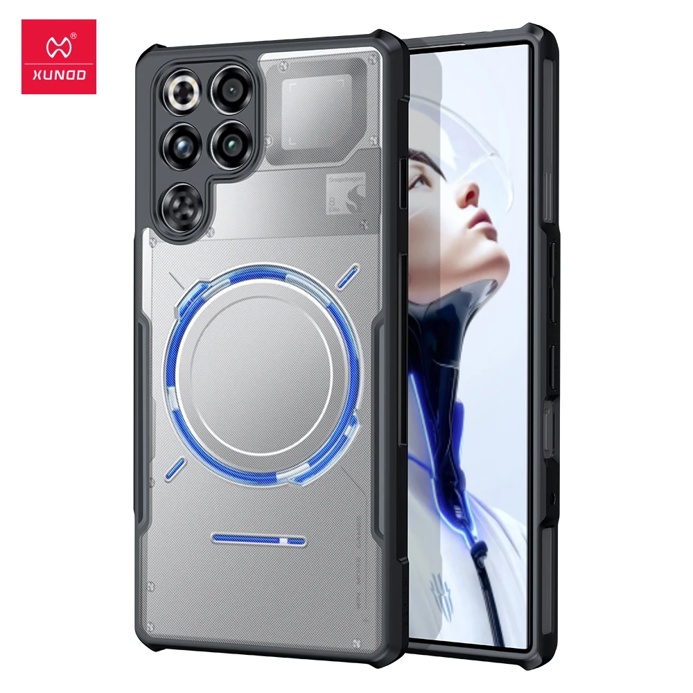 Фото Чехол Xundd для Nubia RedMagic 11 Pro Red Magic 11 Pro Plus, защита камеры, подушка безопасности, защита от падения, акриловая и ТПУ задняя крышка для телефона №1