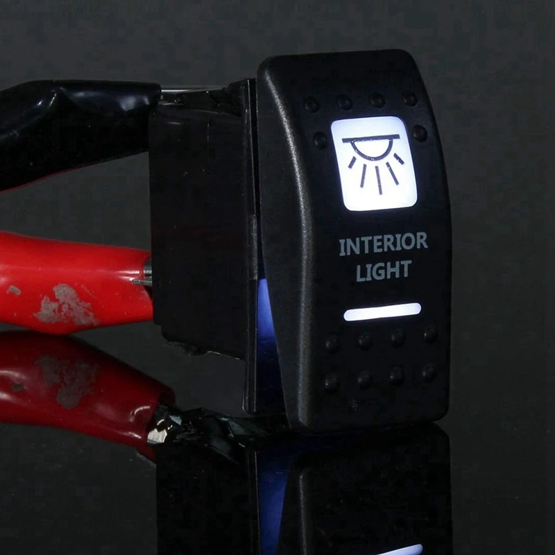 2 шт. интерьерный флип-переключатель белый для UTV ATV Off-Road Can-Am Maverick X3 2017 2018