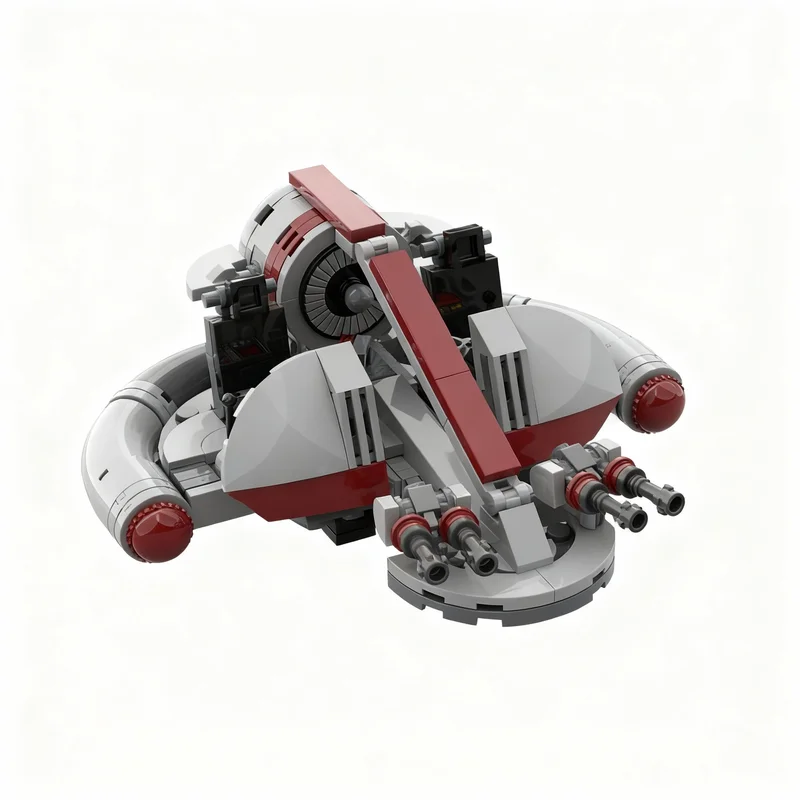 Фото 227 деталей MOC Star Battle Infantry Support Platform Melnik: Конструктор, модель для сборки, игрушка, рождественский подарок, идея для творчества из кирпичиков №2