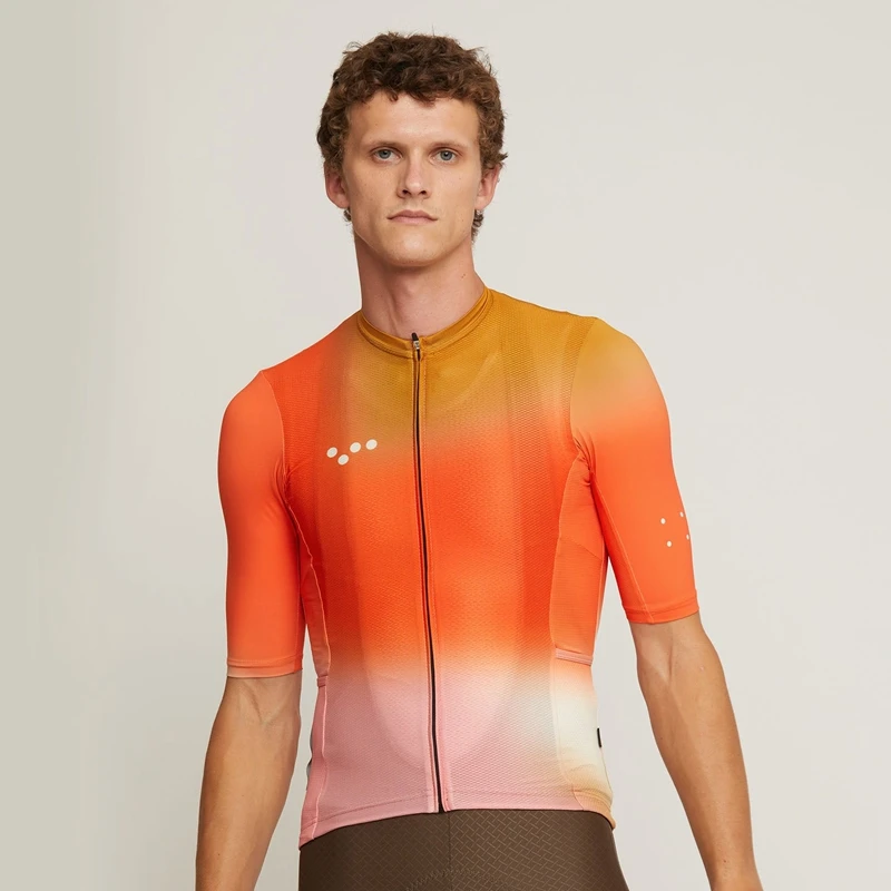 

Новинка 2022, летняя командная быстросохнущая велосипедная Джерси Pedla, Мужская Желтая велосипедная рубашка с короткими рукавами, дышащий сет...