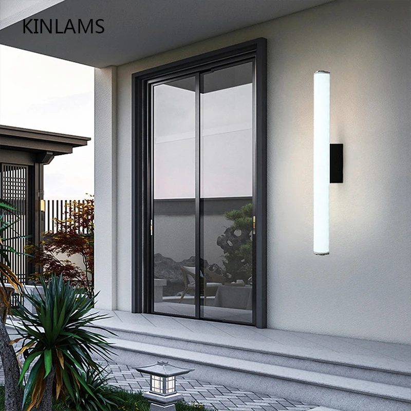 

Bathroom Led Mirror Front Light Wall Light Mirror Cabinet Lamp Waterproof Foyer Garden Wall Lamp Simple Indoor Outdoor Lighting
