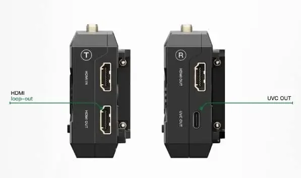 Фото Оригинальная система беспроводной передачи видео Accsoon CineView HE с HDMI и UVC USB-C выходом, без необходимости использования карты захвата, для прямой трансляции. №4