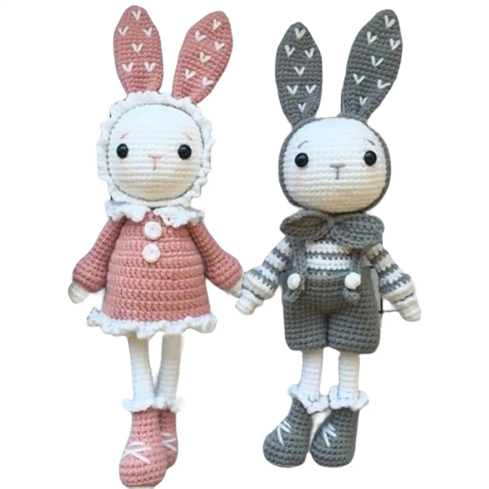 

Complete Crochets for Beginner Cute Rabbits Crocheting Craft Stuffed Toy