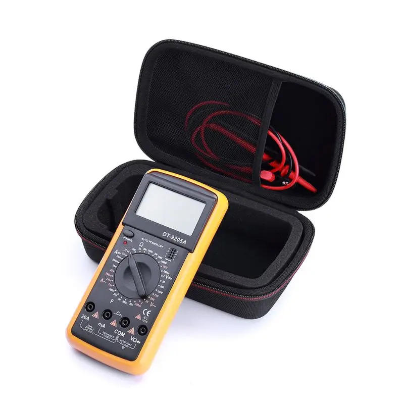 

1pc Shockproof Hard Multimeter Case EVA Bag Hard Case For Fluke 117/115/116/114/113 Digital Multimeter Protective Box Only Bag