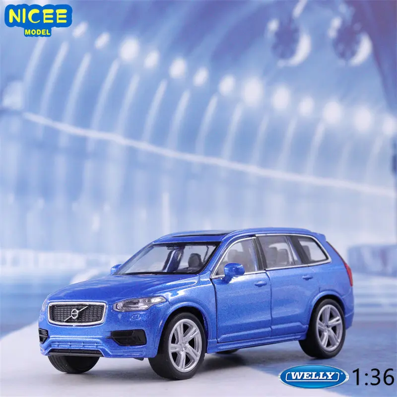 

WELLY 1:36 VOLVO XC90 SUV High Simulation Diecast Car Metal Alloy Model Car Children's toys collection gifts B631
