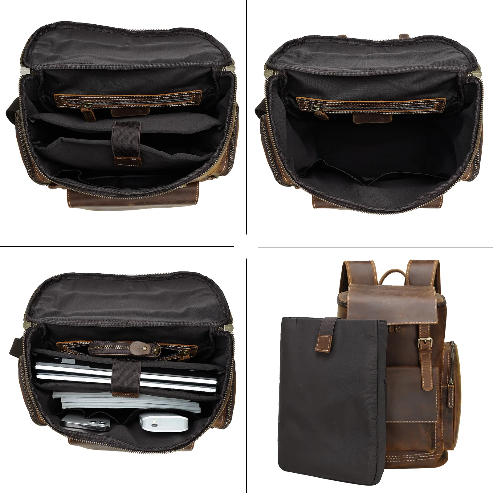 Винтажная дорожная сумка Crazy Horse с индивидуальным дизайном оригинальный рюкзак