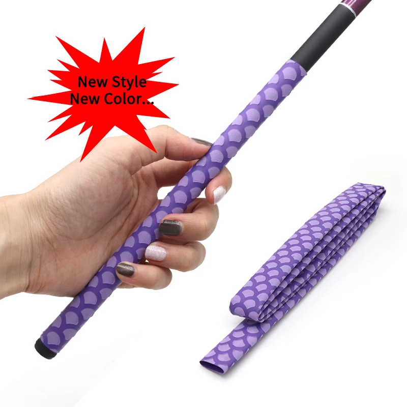 

1/3Pcs Non Slip Heat Shrink Tube Fishing Rod Wrap Anti Skid Bicycle Handle Insulation Protect Racket Grip Waterproof Cover