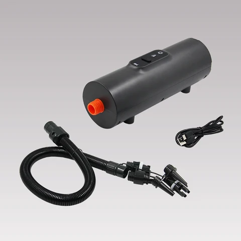 Насос для SUP 10PSI с автоматическим отключением, электрический воздушный насос, цифровой дисплей, портативный воздушный компрессор для матраса на воздушной лодке