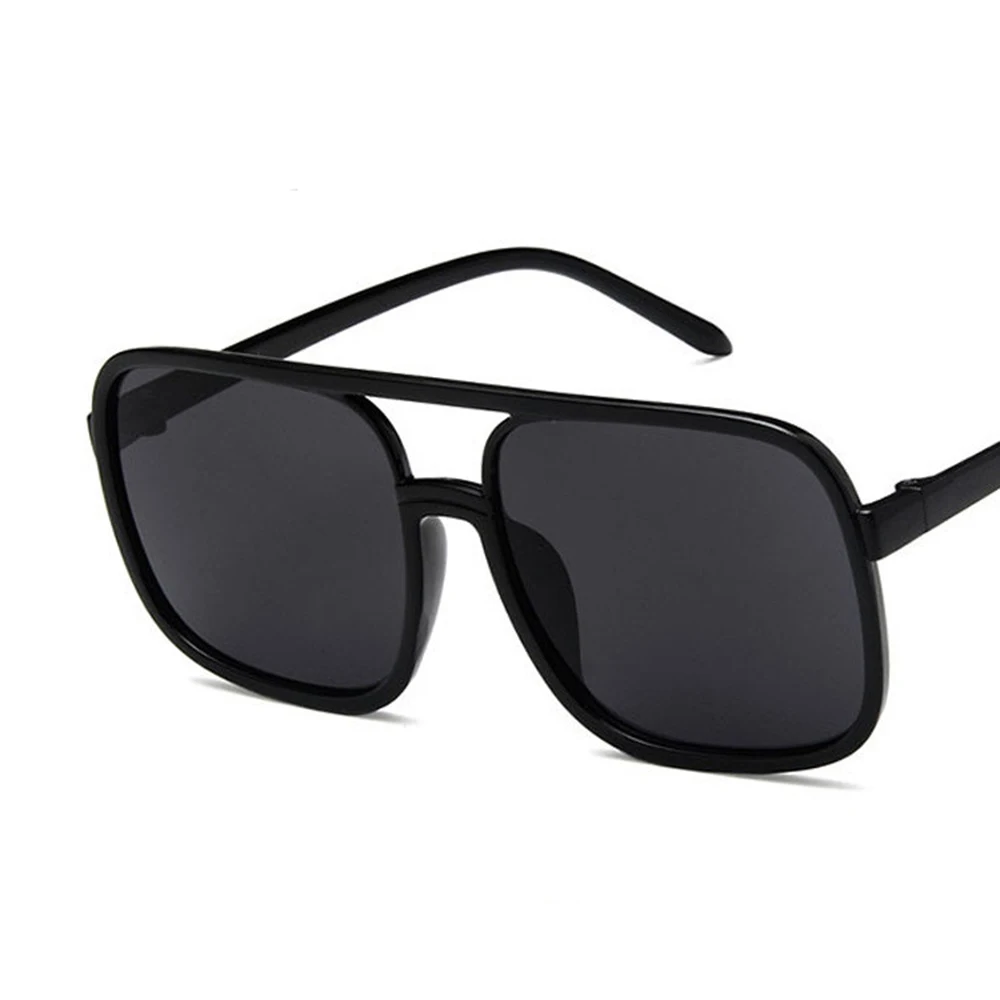 

COOYOUNG Cute Sexy Square Sunglasses Luxury Big Frame Women Designer Women Classic Vintage Sun Glasses UV400