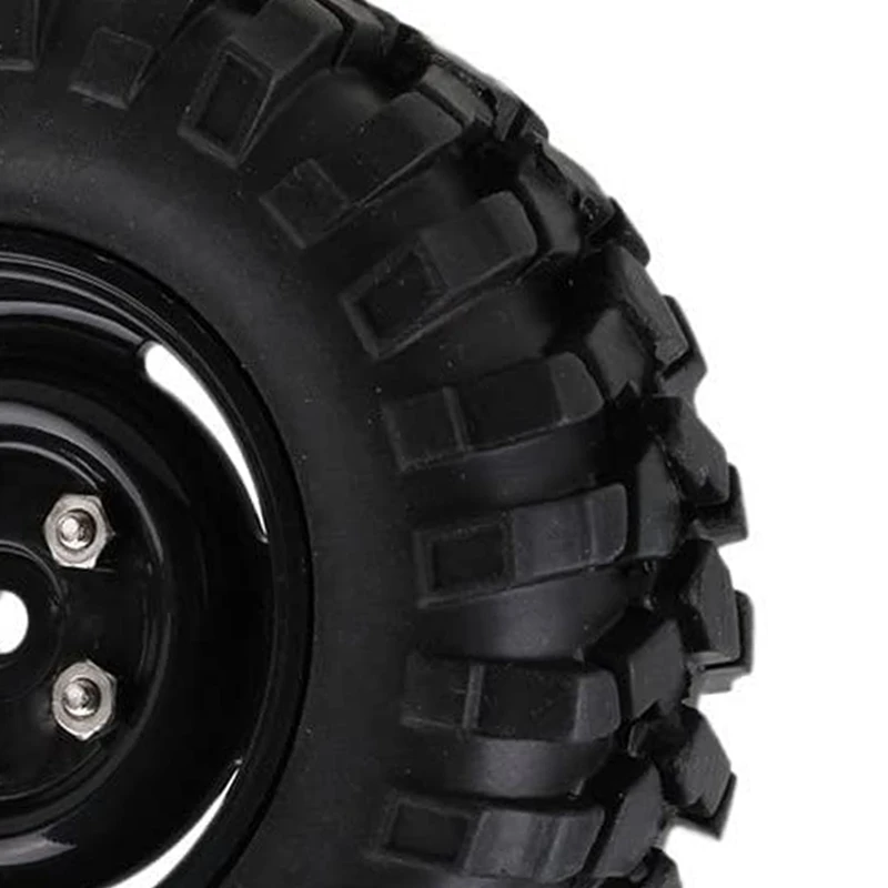 

16Pcs 96Mm 1.9 Inch 12Mm Hex Wheel Rim And Tyres Tires For 1/10 RC Crawler Car HSP Redcat Traxxas TRX4 AXIAL SCX10 RC4WD