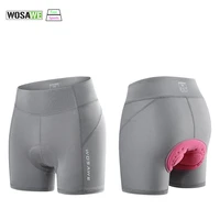 wosawe cycling underwear upgrade 3d padded cycling shorts shockproof mtb bicycle shorts road bike women shorts