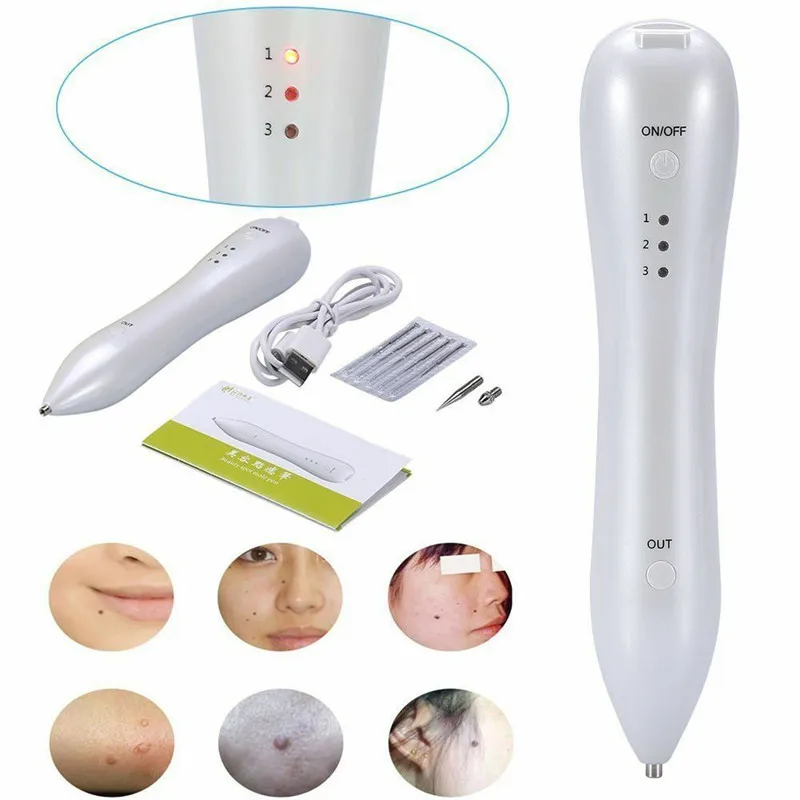 

Dark Machine Beauty Mole Pen Freckle Spot Portable Skin Tattoo Laser Dot Removal