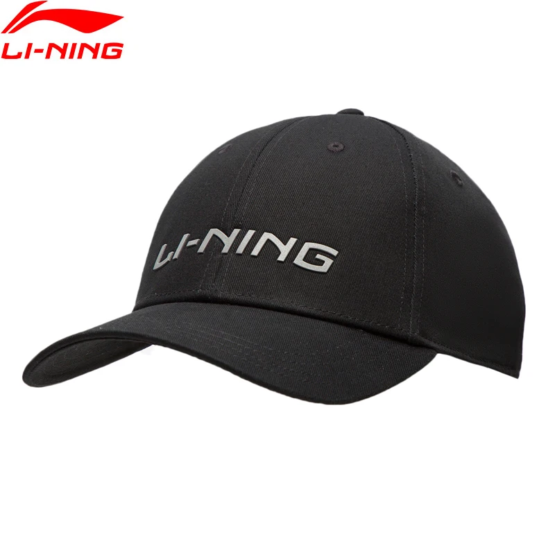Li-Ning Unisex The Trend Baseball Cap 100%Cotton 56-60cm LiNing Reflective Breathable Sunshade Sports Classic Hat AMYS133