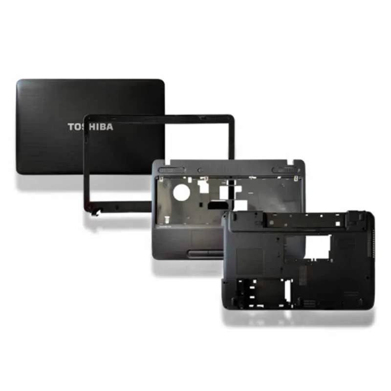 

Новинка, чехол для ноутбука, задняя крышка с ЖК-дисплеем/передняя панель/Упор для рук/Нижняя крышка для Toshiba Satellite C650 C655 C655D, черный