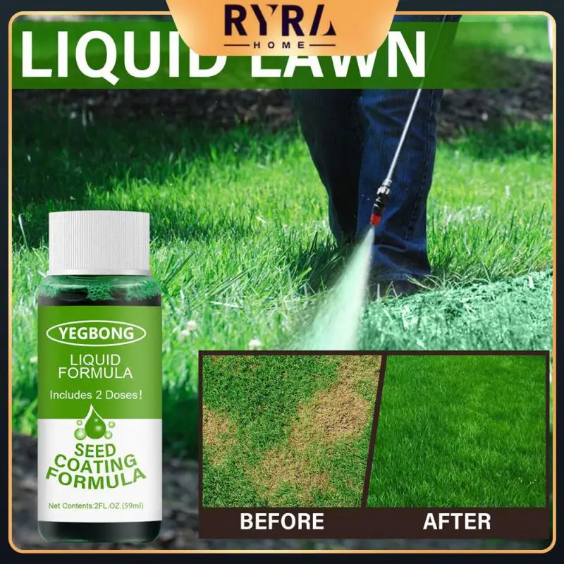 

No Watering Turf Nutrient Solution Nutrient Solution Convenient Lawn Seeding Solution Durable Grassland Fertilizer Portable 59g