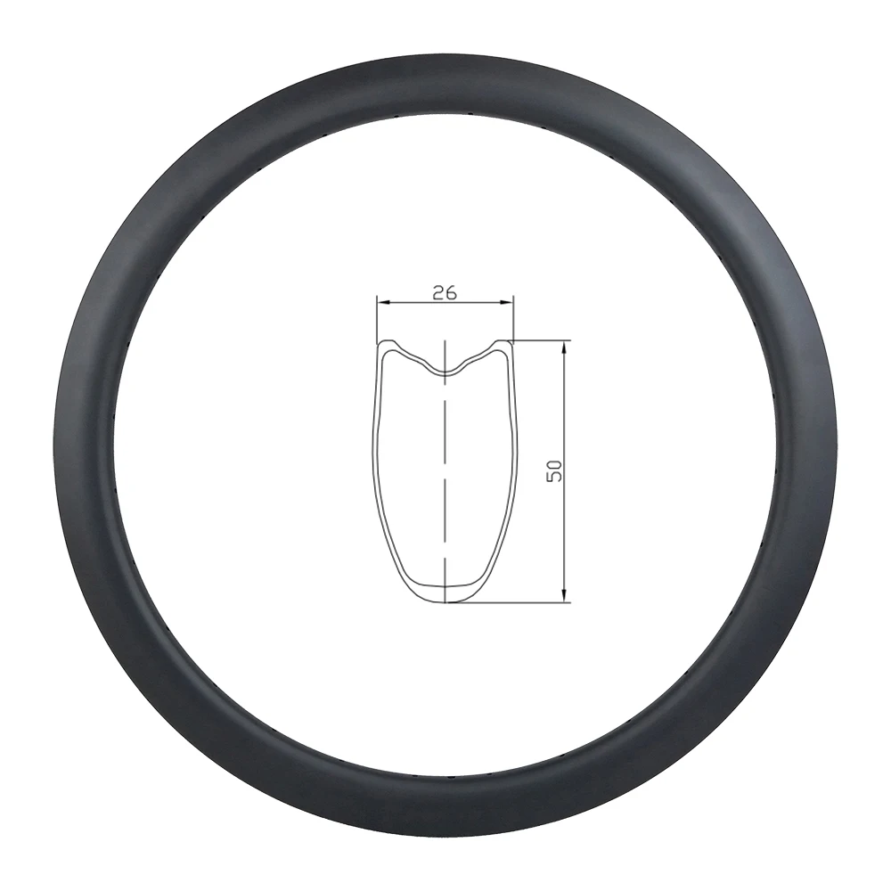 Карбоновый обод LIENGU Top 360g 700c 50 мм дорожный диск трубчатый 26 широкое колесо для