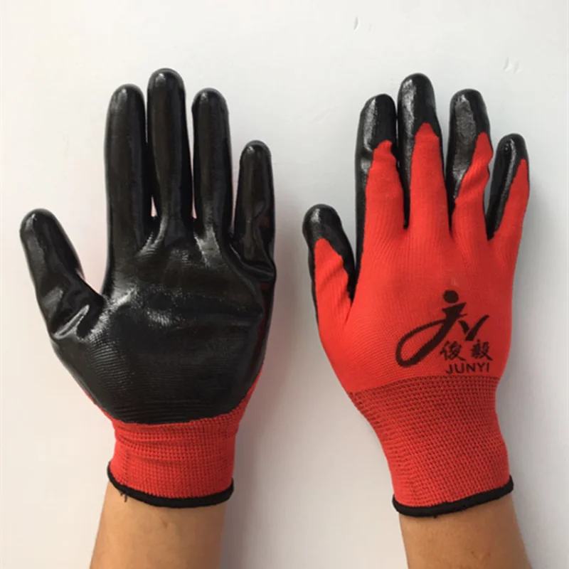 

1Pairs Professional Working Protective Gloves for Men Construction Women Garden Nylon Running Glove Obtained