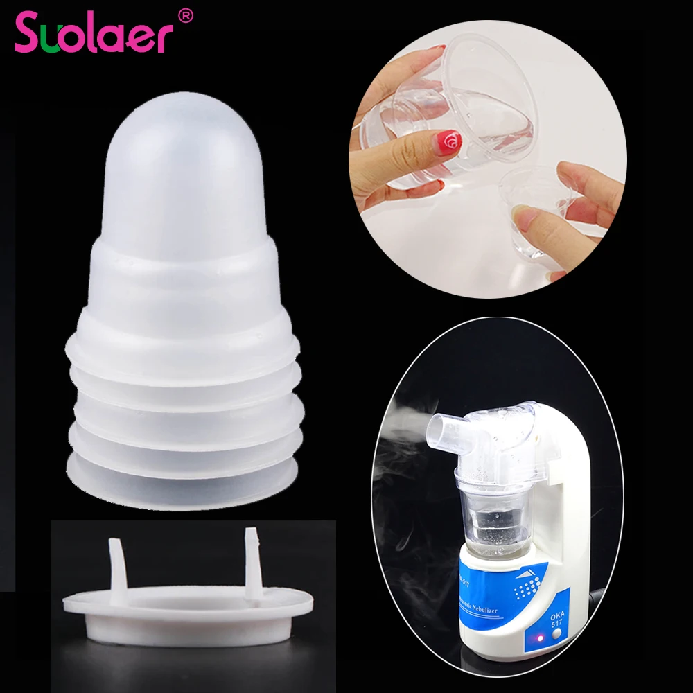 5 Cups for Family Inhale Nebulizer Mini Portable Steaming Inhaler For Baby Adult Rechargeable Mesh Atomizer Inalador Nebulizador