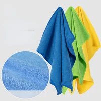 2pc micro fiber cleaning cloth rags 3 colors super water absorption oil washing kitchen towel household tools kitchen towel