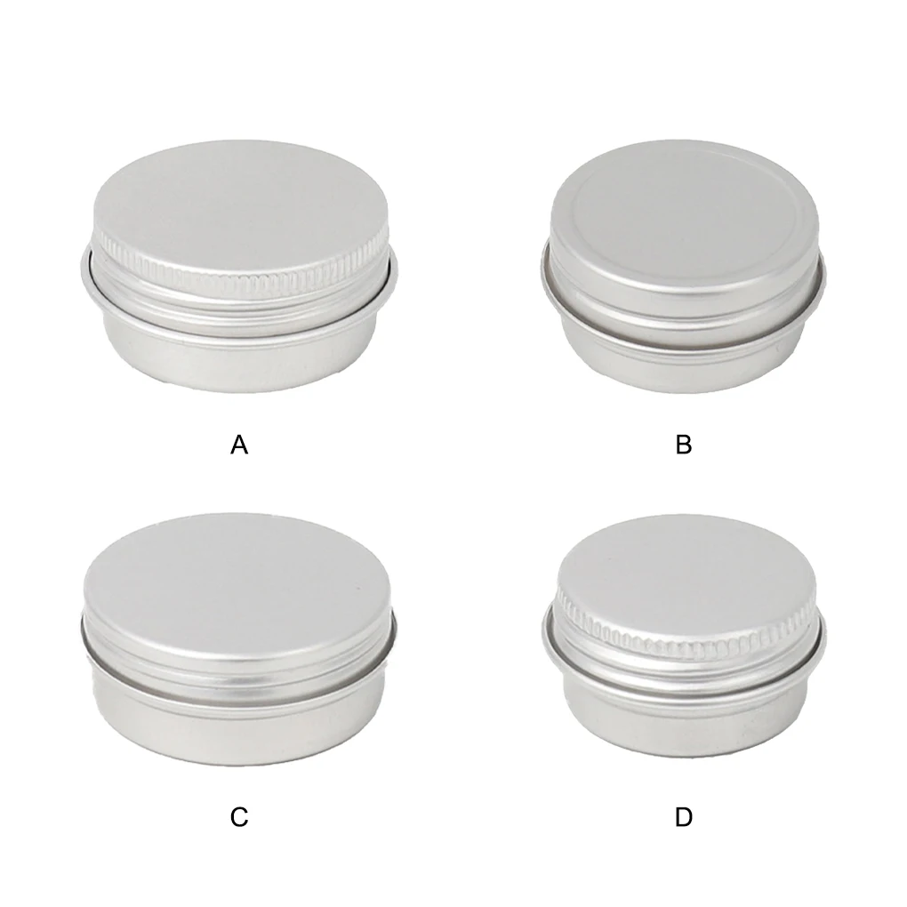 

Прецизионная резьба для запечатывания 30 пакетов, алюминиевая коробка для упаковки чайной лески, маленькая алюминиевая коробка, круглая