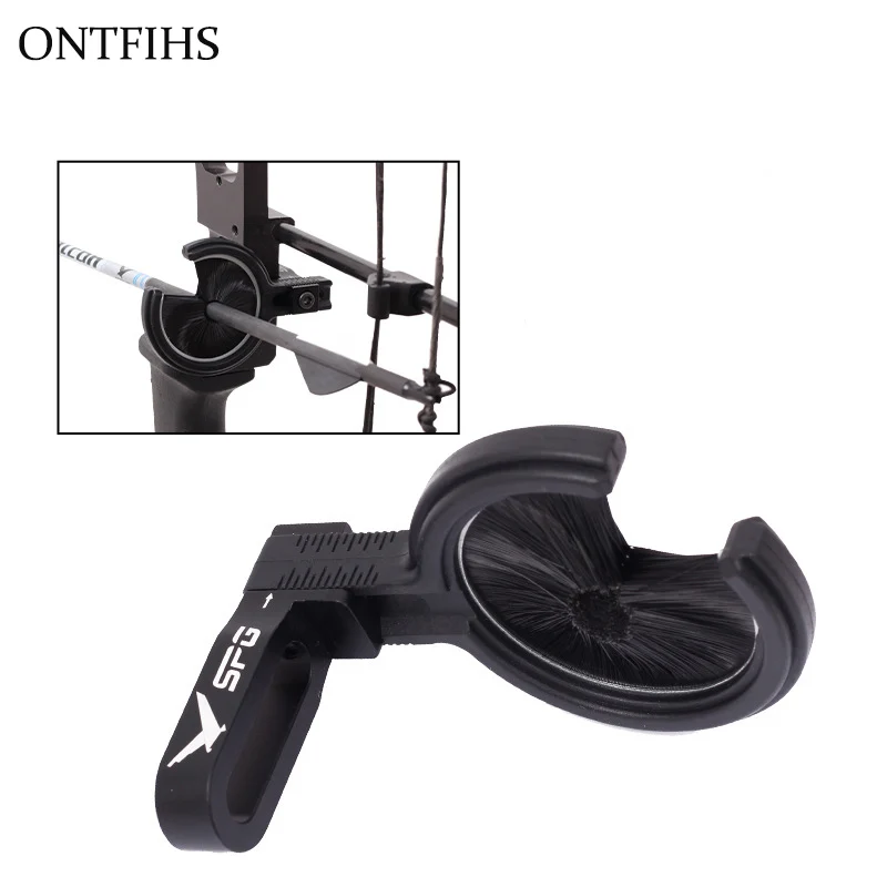 

Full Brush Arrow Rest for Compound Bow Hunting Archery Adjustable R/L Hand