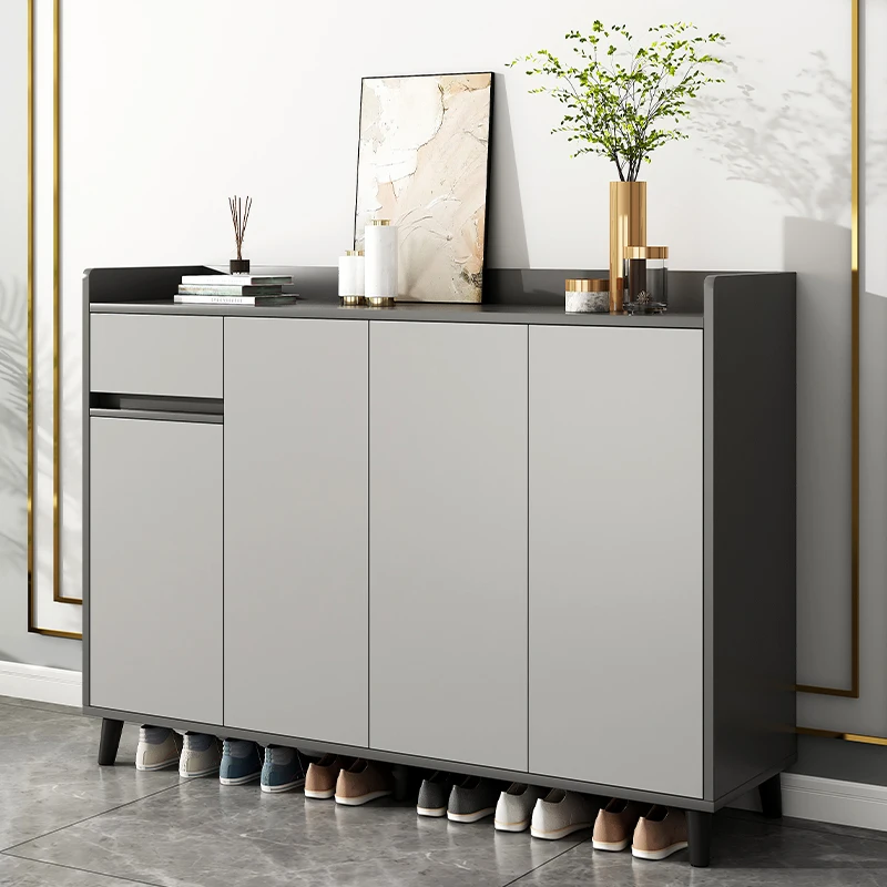 

Entrance Shelf Shoe Rack Cupboards Save Spacedisplay Ultra Shoe Rack Hall Modern Armario Para Zapatoshouse Furniture HY50SR