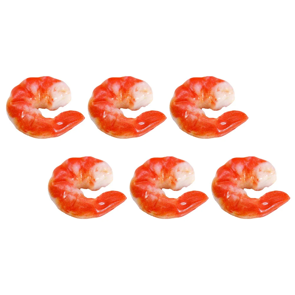 

Shrimp Figurines Vivid Crafts Sea Creature Model Realistic Models Marine Animal