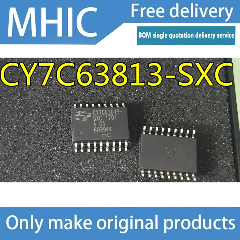 10 шт./партия CY7C63813 CY7C63813-SXC SOP-18 CY7C63803-SXC SOP-16 100% оригинал