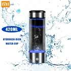 XIAOMI водородный генератор, чашка, фильтр для воды, ионизатор, устройство для обогащения водородной воды, портативные антиоксиданты, ОВП водородная бутылка