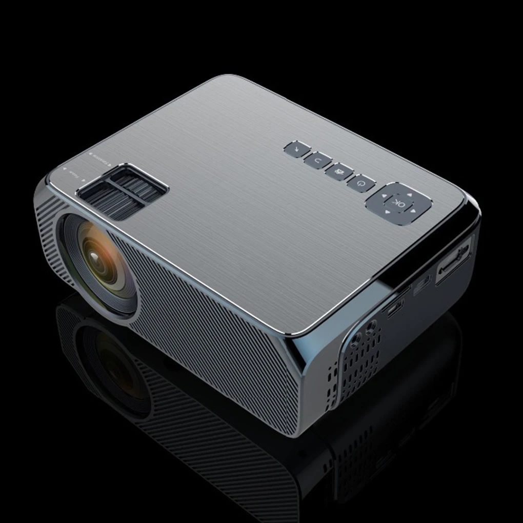 

Wireless Projector Remote Control 1280x720P WiFi Movie Projection Indoor Film Wall Household Bedroom Equipment Portable