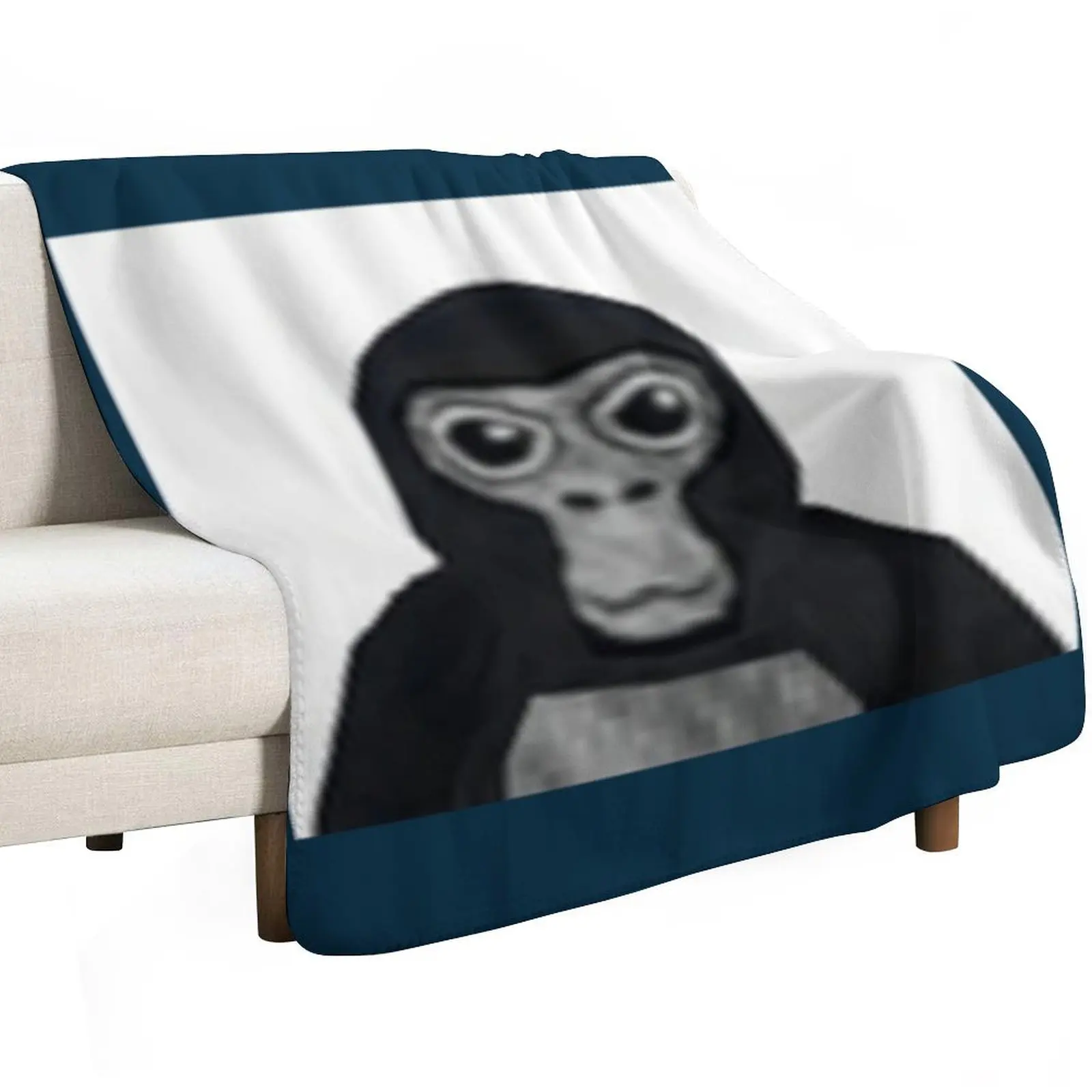 Фото Плед Gorilla Tag Monkey, легкое и мягкое одеяло для кровати, подходит для всех сезонов №2