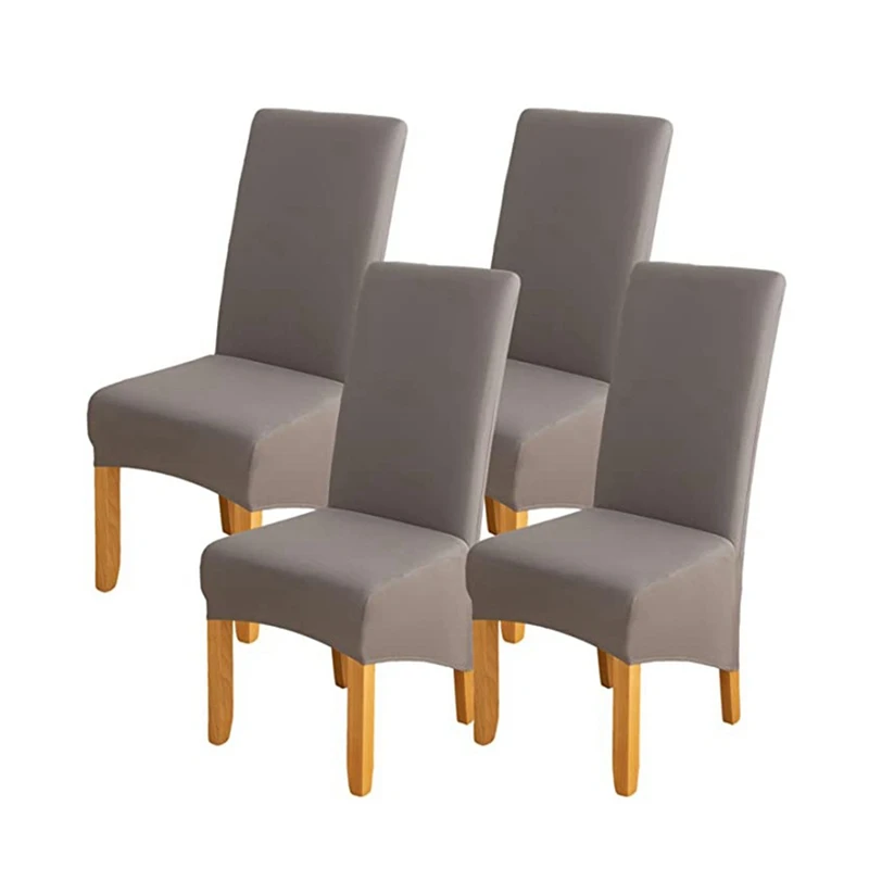 

Чехлы для стульев, 4 упаковки, чехлы для стульев с высокой спинкой, чехлы для стульев для дома