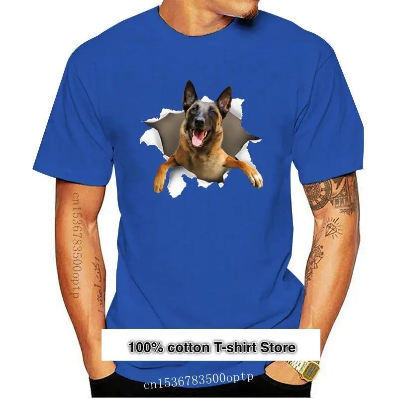 

Camiseta con estampado de malois para hombre y mujer, Camiseta estilo belga