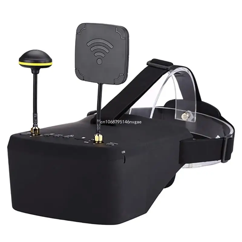 LS800D Съемные очки FPV с повязкой на голову 5-дюймовый экран разрешение 1200x48 0