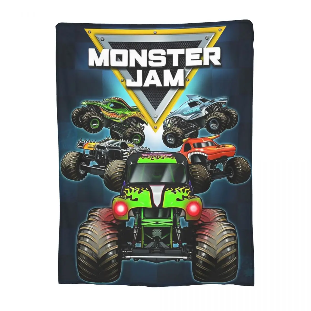 Одеяло Monster Jam Grave Digger Truck фланелевые теплые пледы для постельного белья дивана