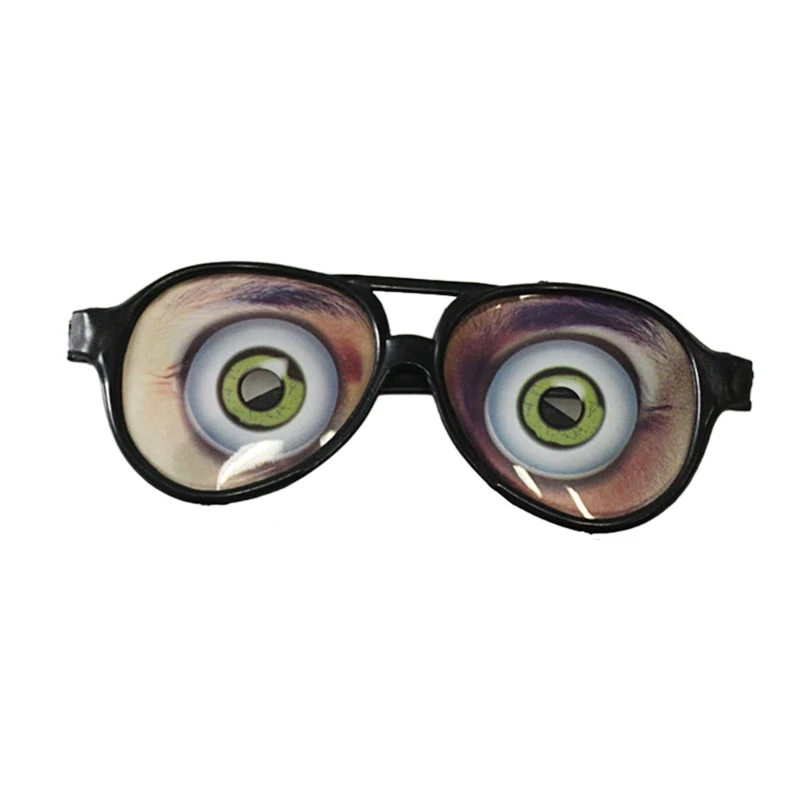 

Q0KE шутка забавные глаза очки новые оттенки забавные очки маскировка очки для Хэллоуина сувениры день дураков игрушка-трюк