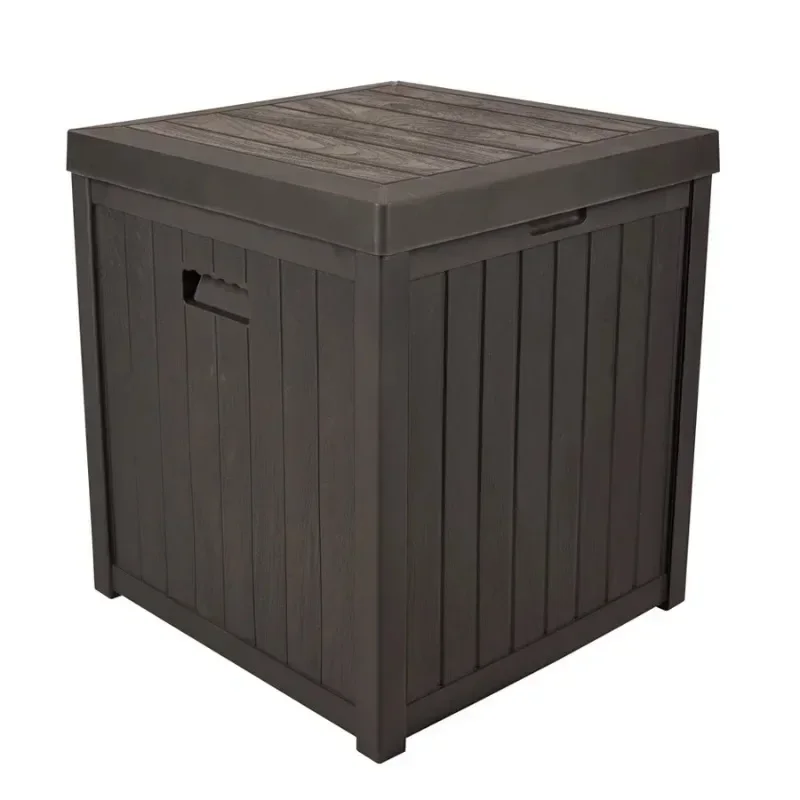 Небольшой ящик для хранения на открытом воздухе в помещении мебели навеса патио