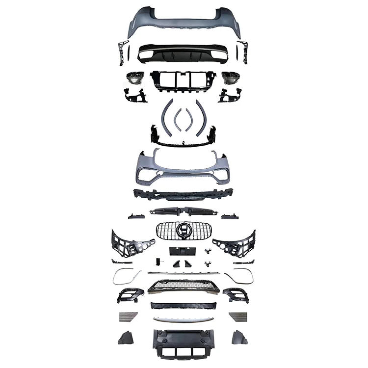 

Automotive Parts Accessories Body Kits For Mercedes Benz Gls-class X167 2020-2022 Modified Gls 63 Amg Bodykit With Bumper Grille