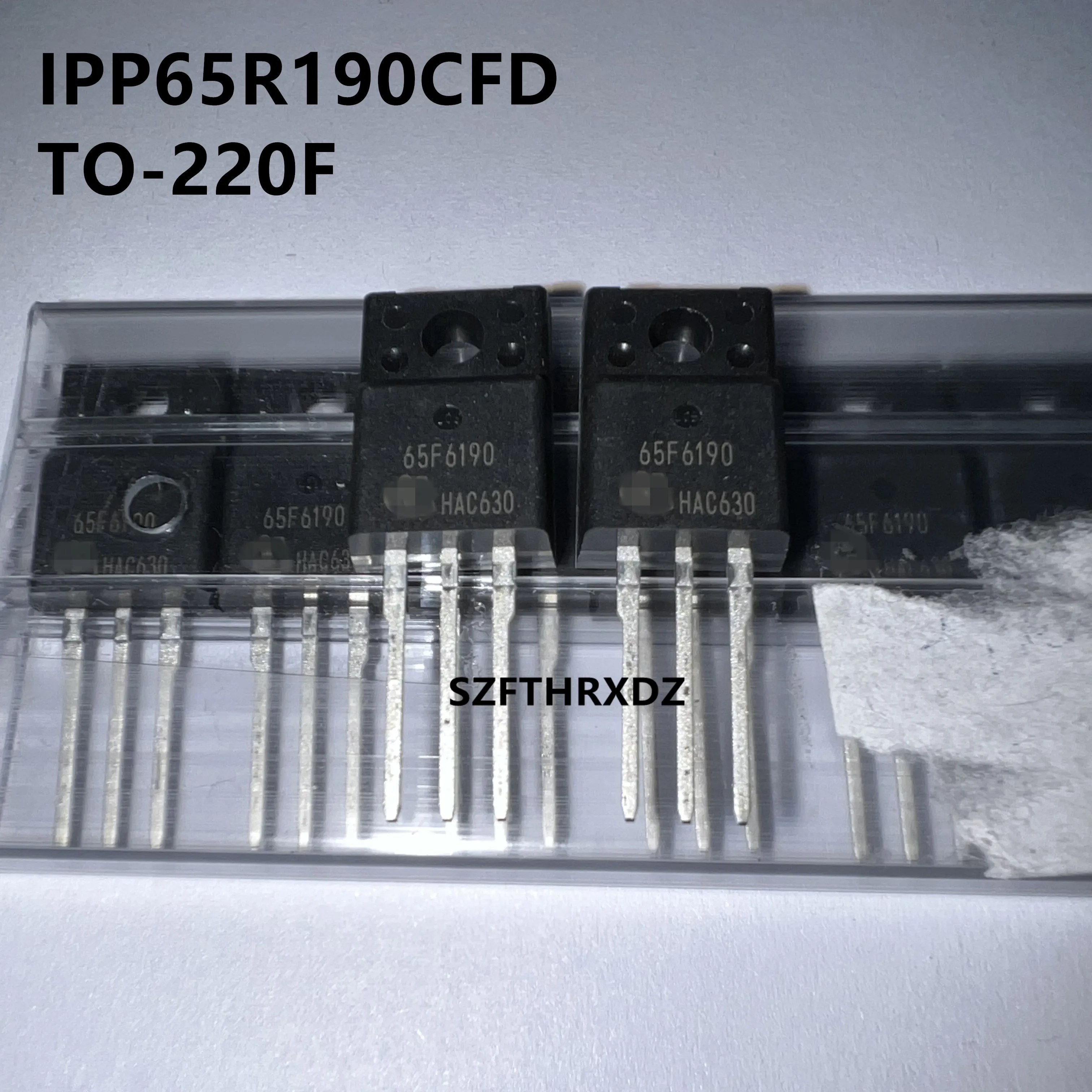 

10 шт., импортный оригинальный транзистор 65F6190 IPP65R190CFD TO-100%, 220 В, 650 А