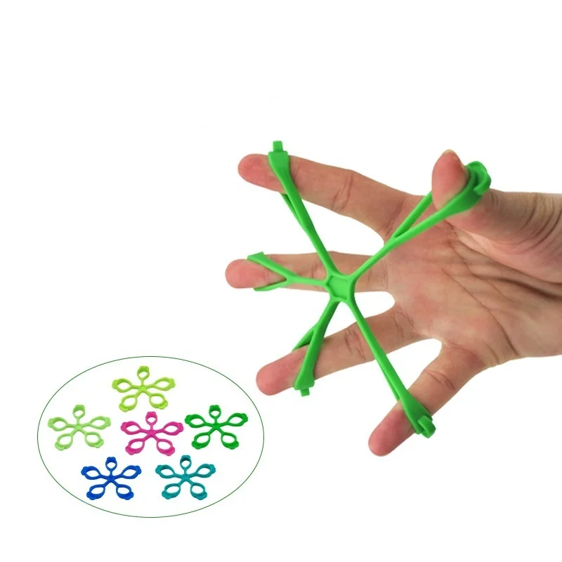 

1 Piece Set Of Silicone Finger Grip Training Device Palm Sensitive Strength Wrist Exercise Rehabilitation Training