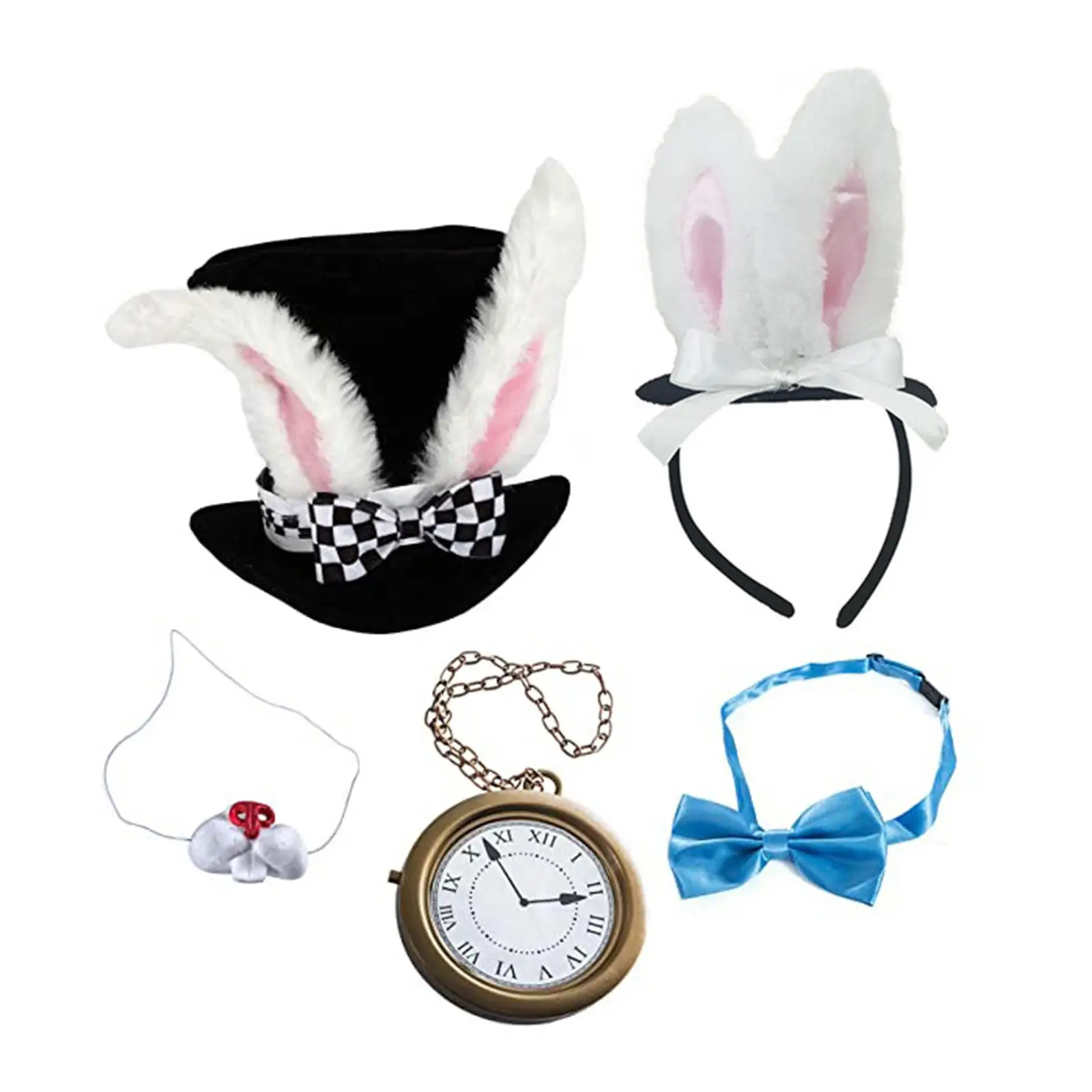 

Пасхальный костюм белого кролика, галстук-бабочка, аксессуар для нарядов