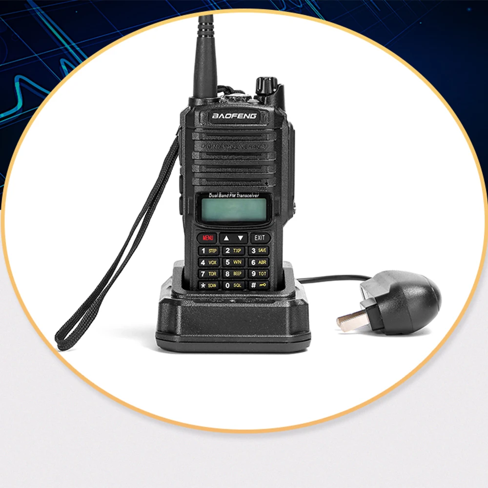 2023 Baofeng UV-9R Plus Waterproof Walkie Talkie UV9Rplus IP67 Dual Band Portable CB Ham Radios FM Transceiver 2-Way Radio