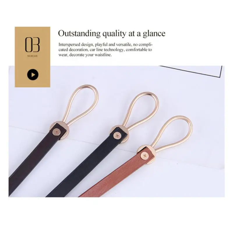 Роскошный брендовый тонкий ремень с золотой пряжкой модный из искусственной