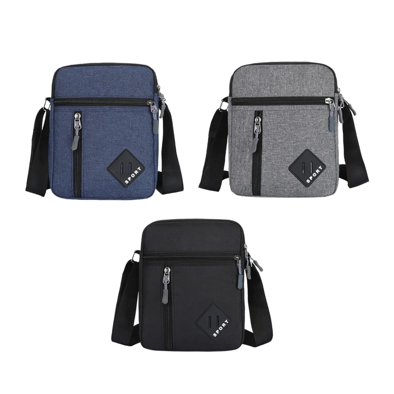 

63HC Vintage Crossbody Bag Shoulder Bag Waterproof Sports Handbag for Gatherings