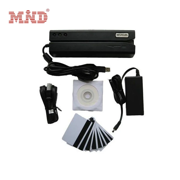 

Full 123Tracks the smallest 3.5mm/4.5mm Magnetic Head Mini Card Reader MSR009 MSRV009