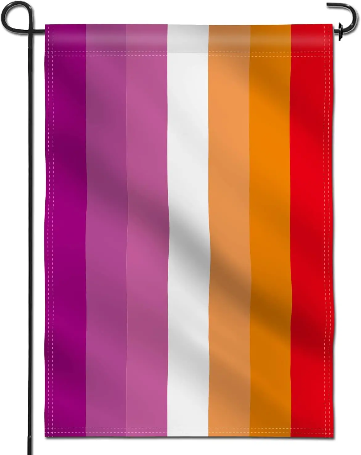 Садовый флаг Anley Sunset Lesbian Pride Rainbow LGBT Les двухсторонние декоративные садовые флаги