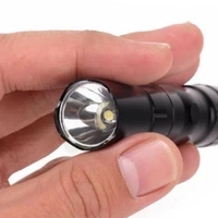 waterproof mini hot led flashlight torch pocket light portable lantern aa battery powerful led for hunting camping wholesa h6a1