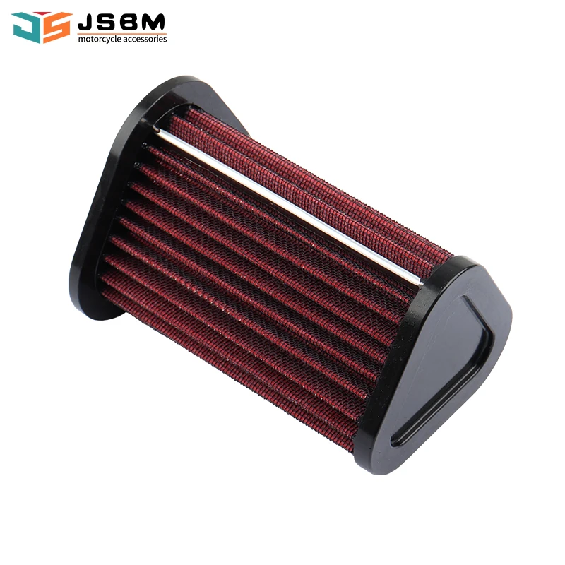 Фото Воздушный фильтр высокой пропускной способности JSBM для мотоциклов Royal Enfield Continental GT650 (2018–2023) и Interceptor 650 / INT650 (2018–2020) №5