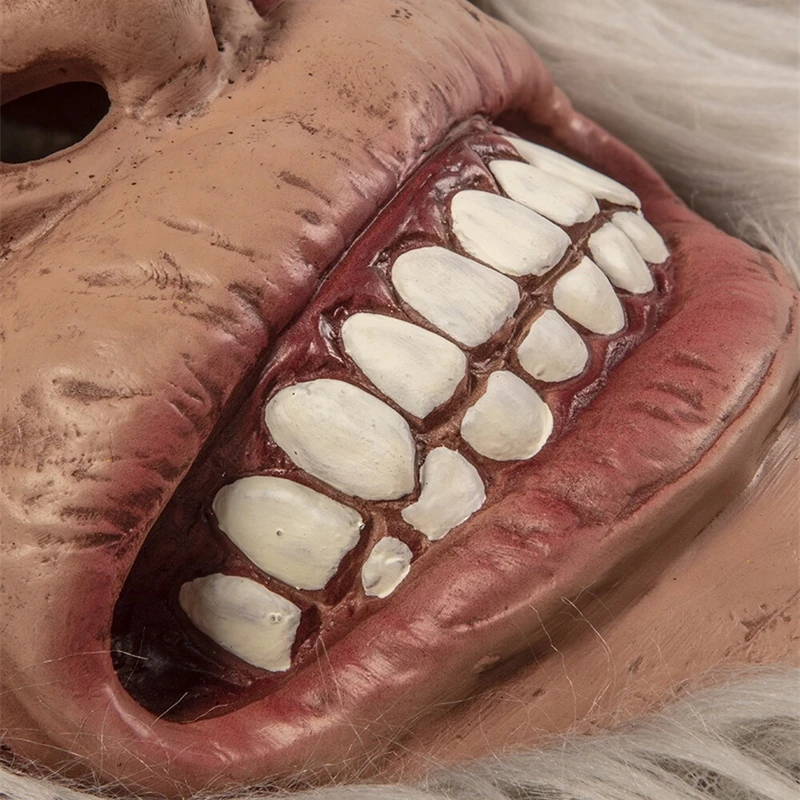 Маска Yeti Original Classic: Костюм Снежного Монстра, полнолицевой реквизит для косплея для взрослых и подростков, для праздников, вечеринок, сцены, подарок (art.: 3920d89baadbd) - 3920d89baadbd