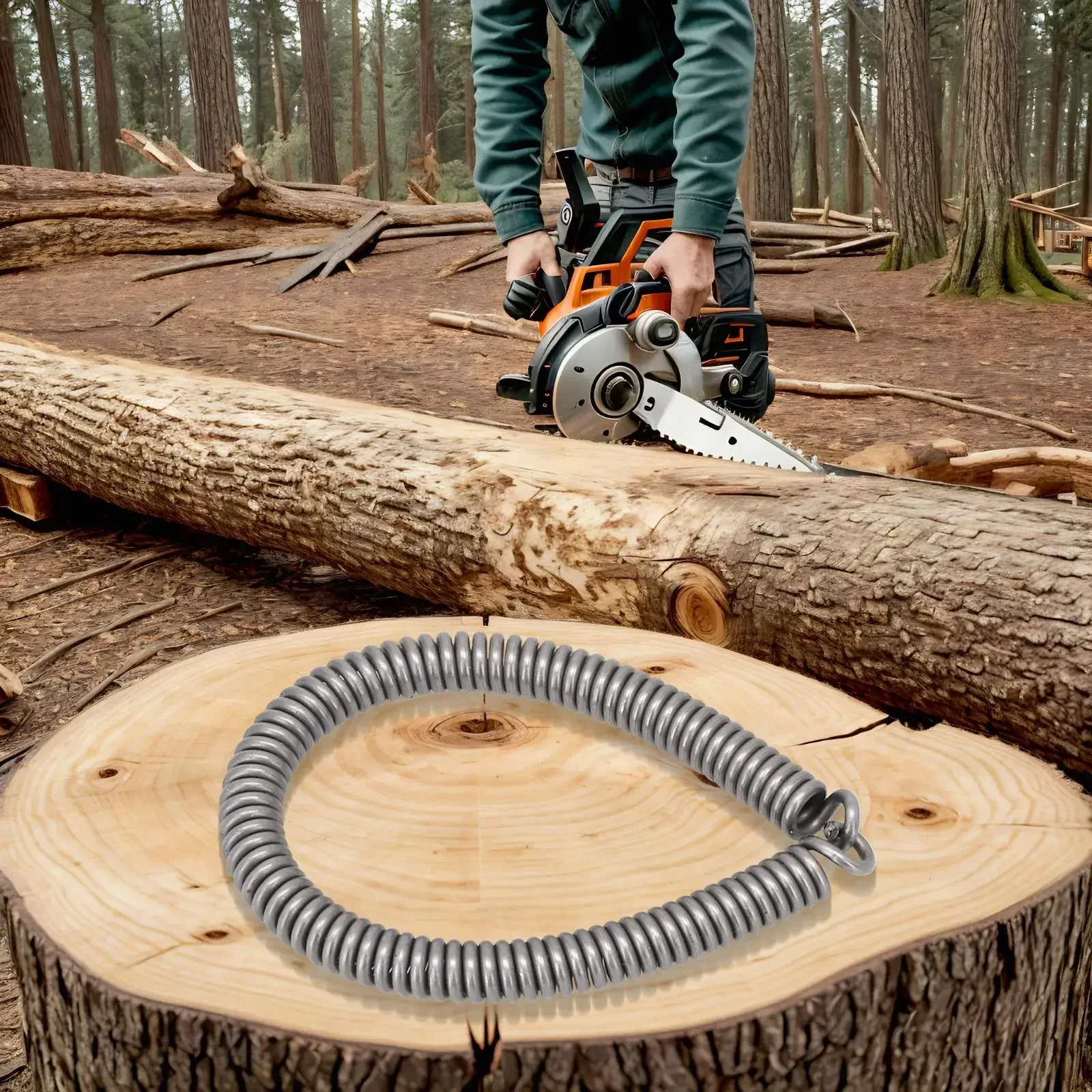 Цепная пила пружина сцепления 4 7 дюйма запчасти для бензопилы износостойкая